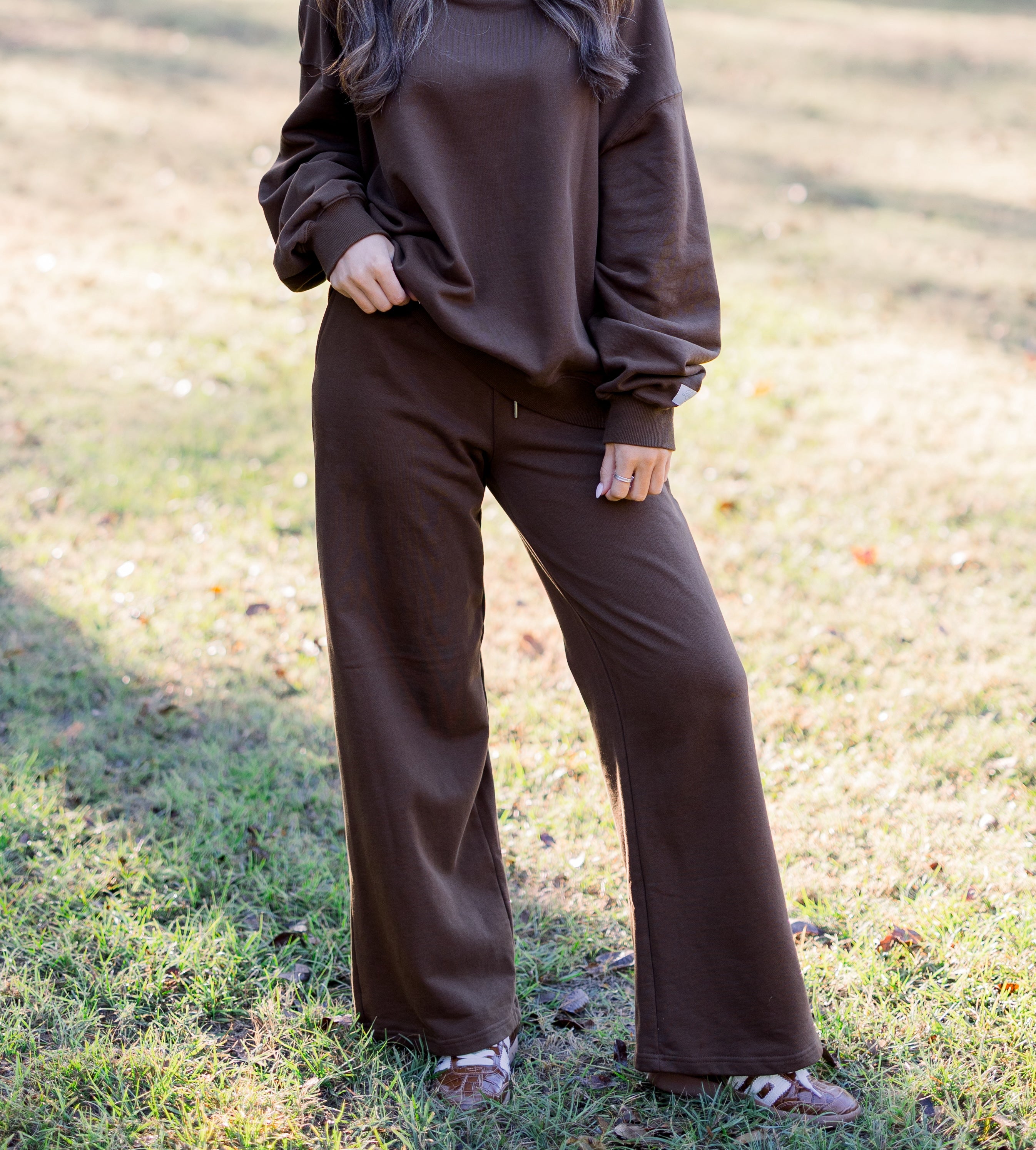 DG Classic Brown Lounge Pants – Darling Grey