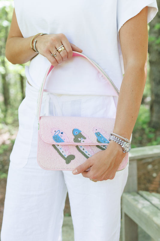 Hooked Darling Beaded Bag