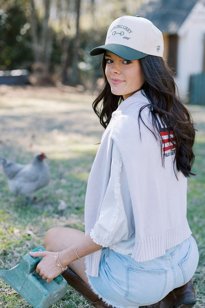 Green Classic Darling Grey Trucker