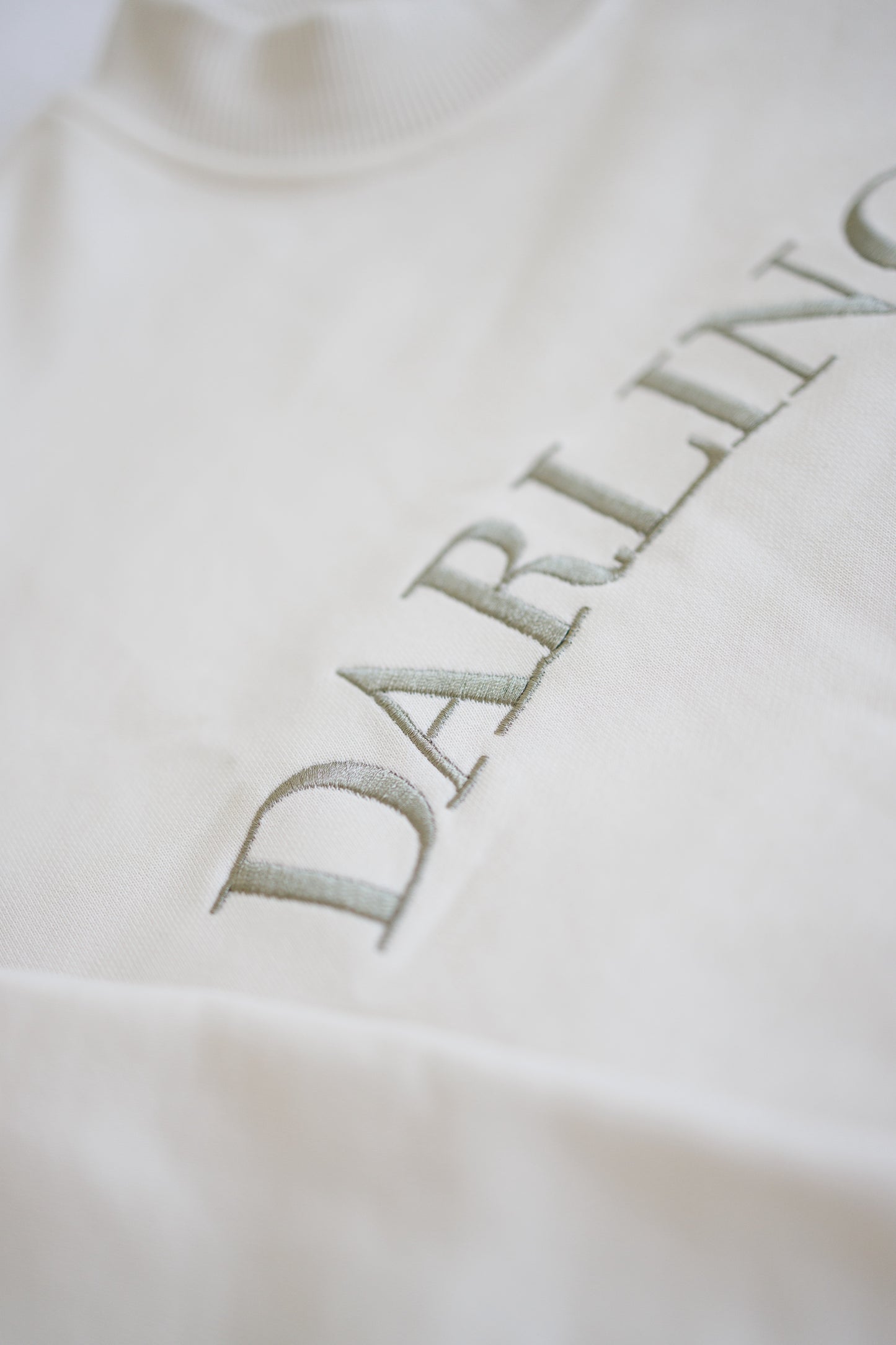 Embroidered French Terry Cotton Set