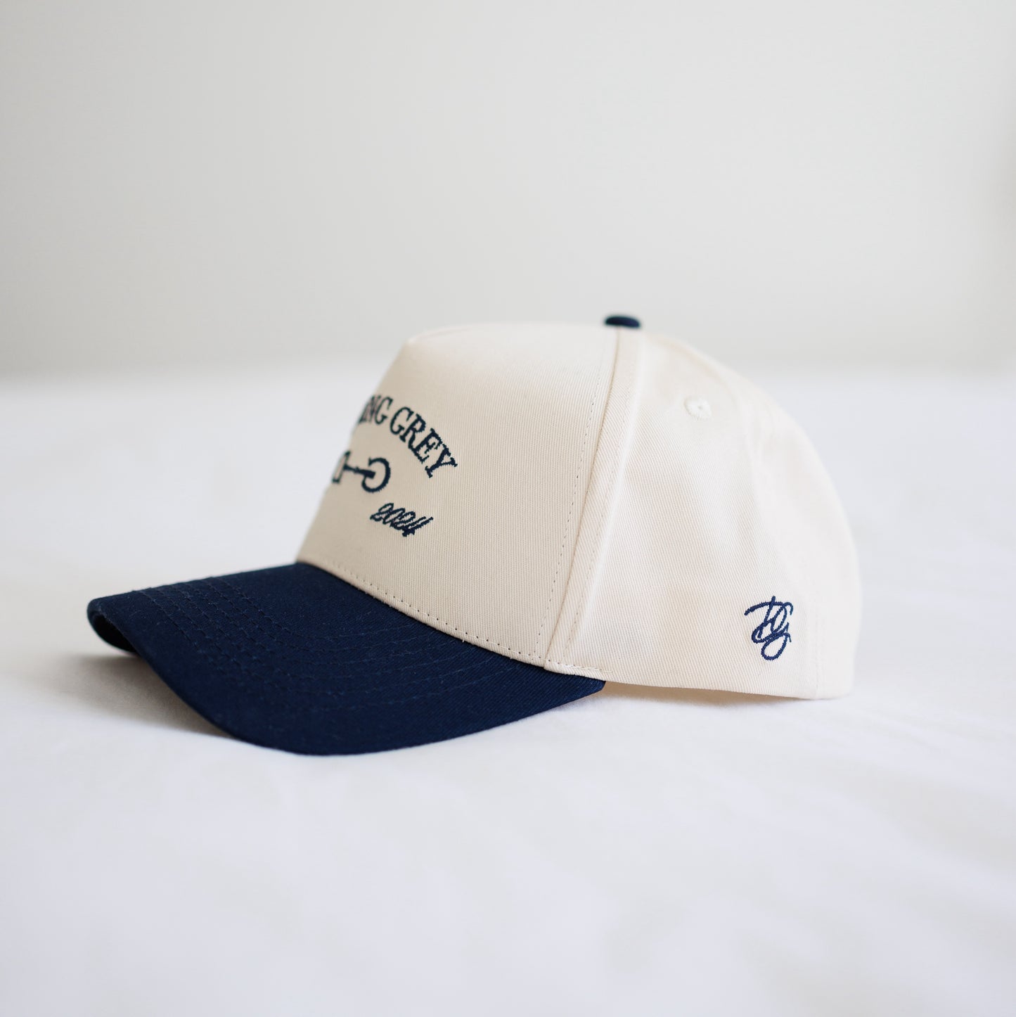 Navy Classic Darling Grey Trucker