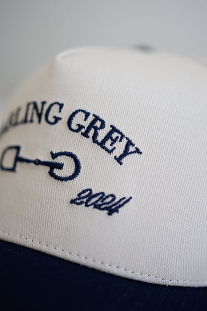 Navy Classic Darling Grey Trucker
