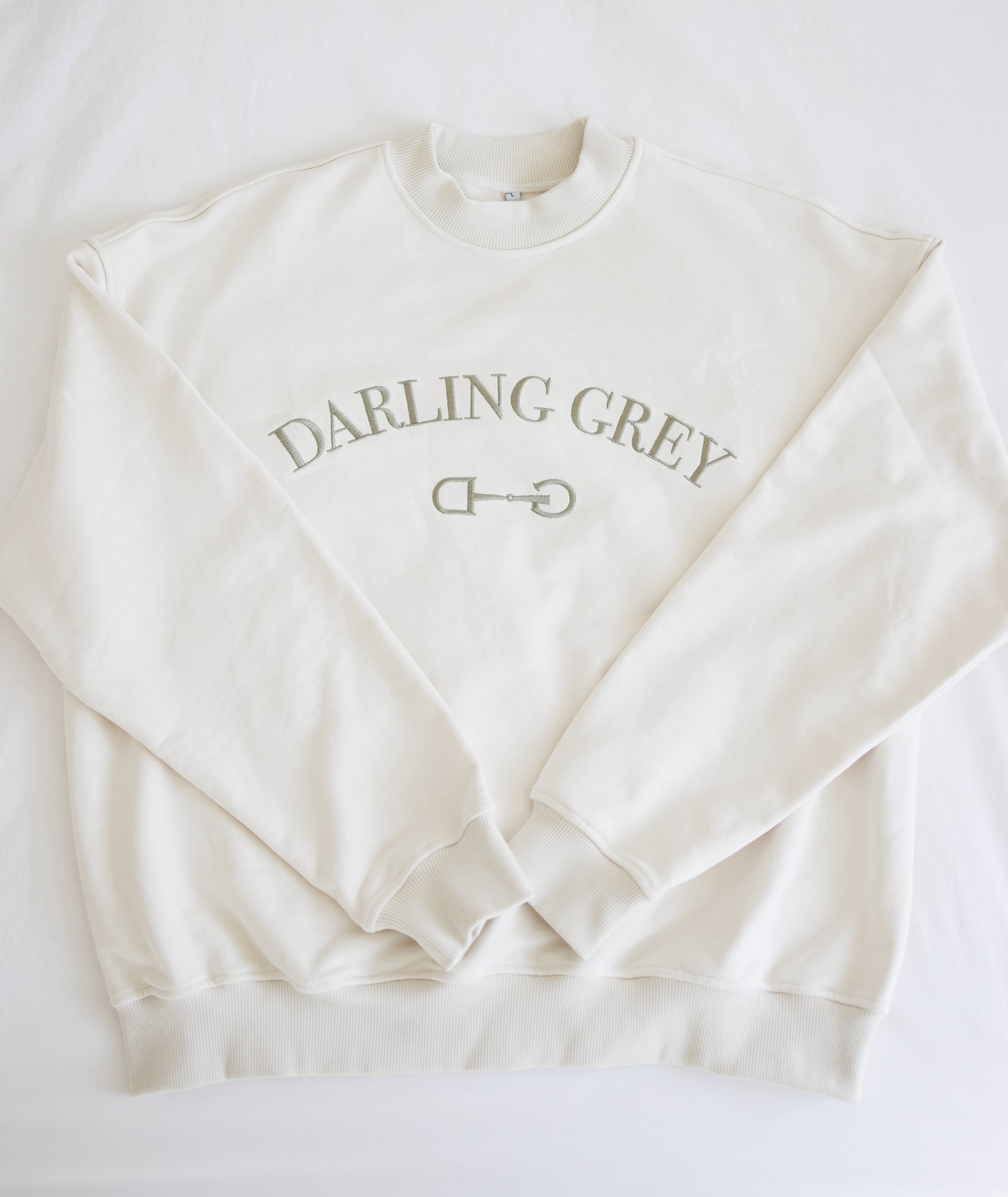 Embroidered French Terry Cotton Set