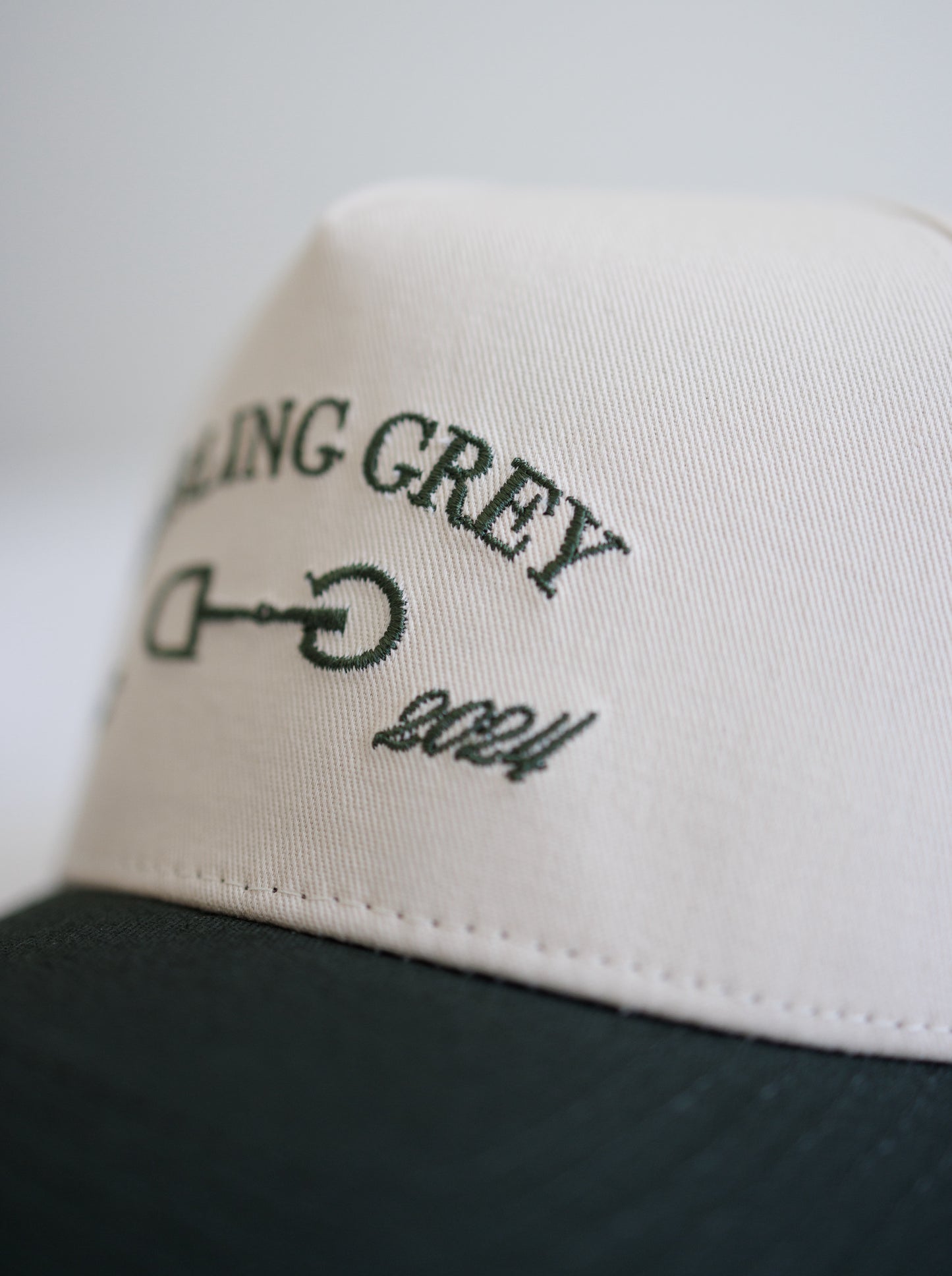 Green Classic Darling Grey Trucker