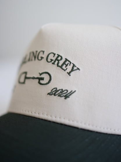 Green Classic Darling Grey Trucker