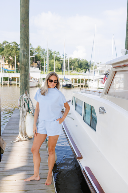 Classic Short Sleeve Mockneck
