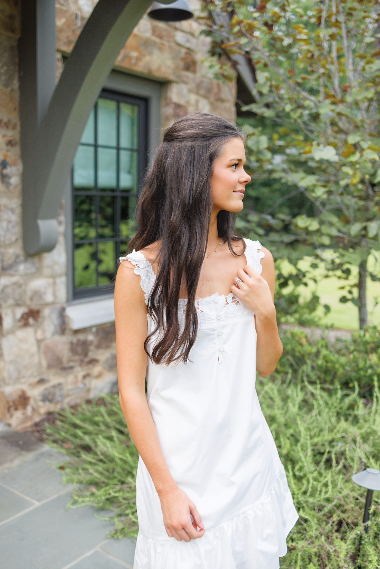 Magnolia Eyelet Dress