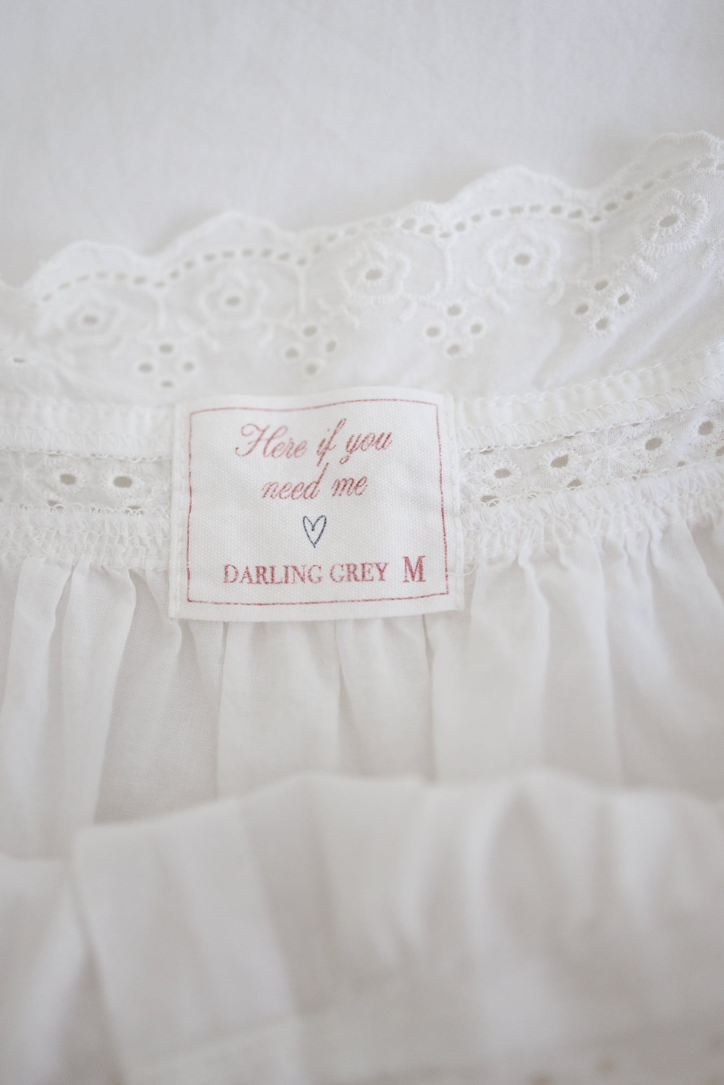 Cotton Eyelet PJ Set