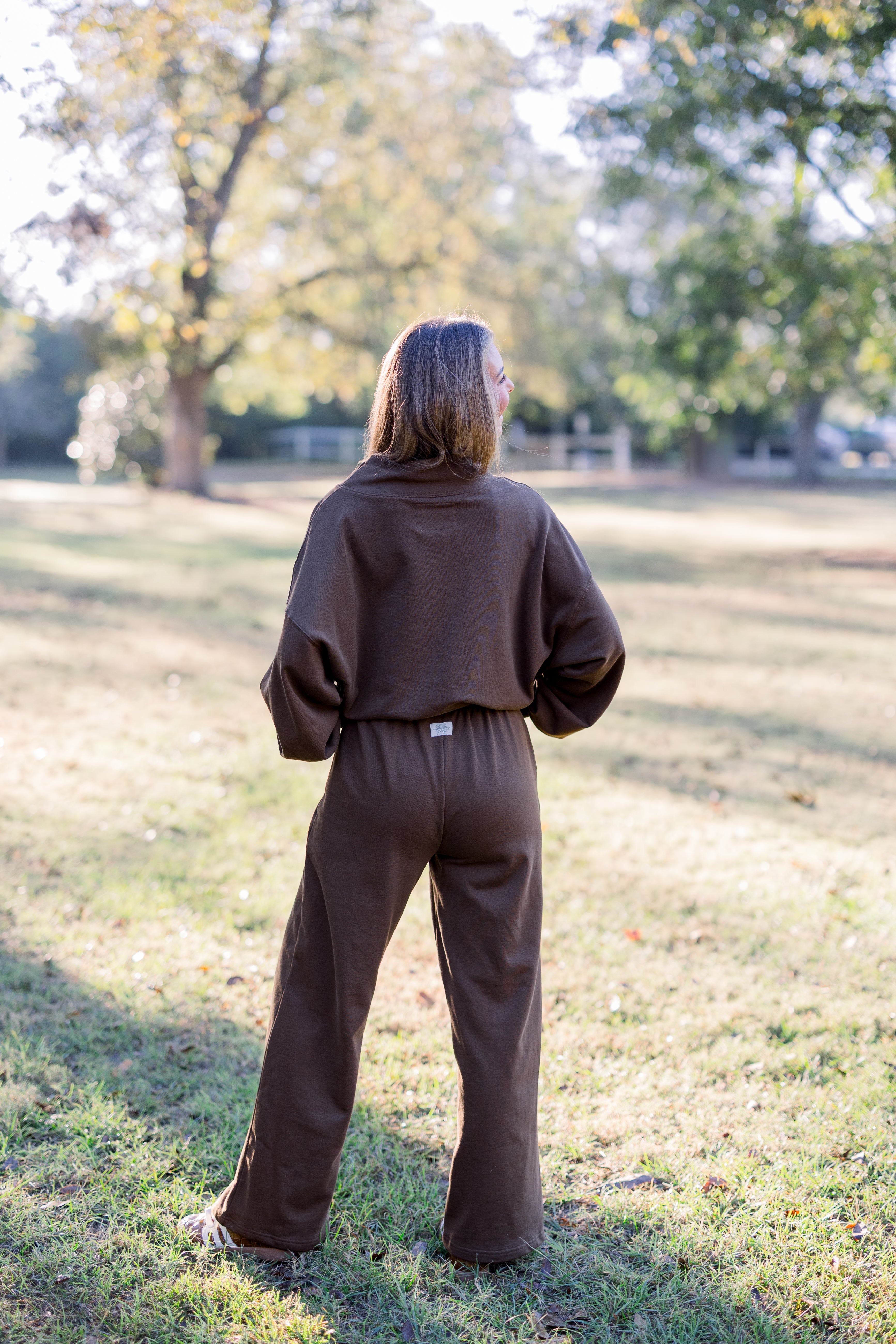 DG Classic Brown Lounge Pants – Darling Grey