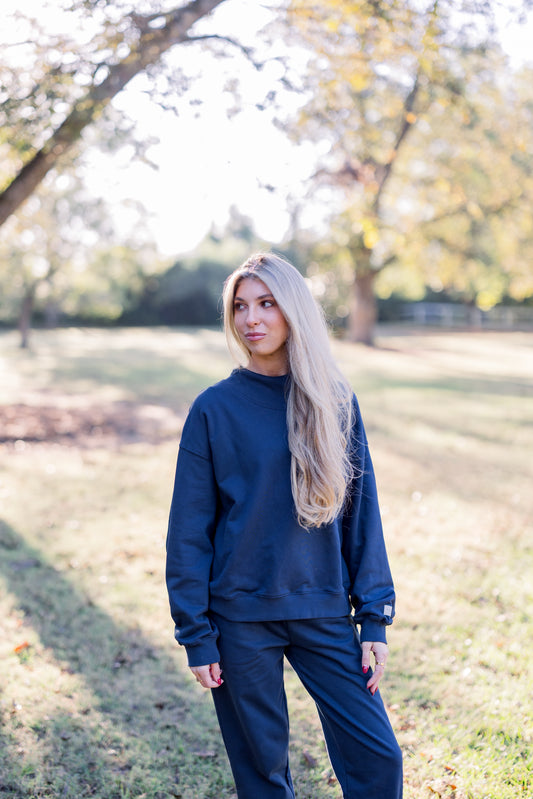 DG Classic Navy Mockneck