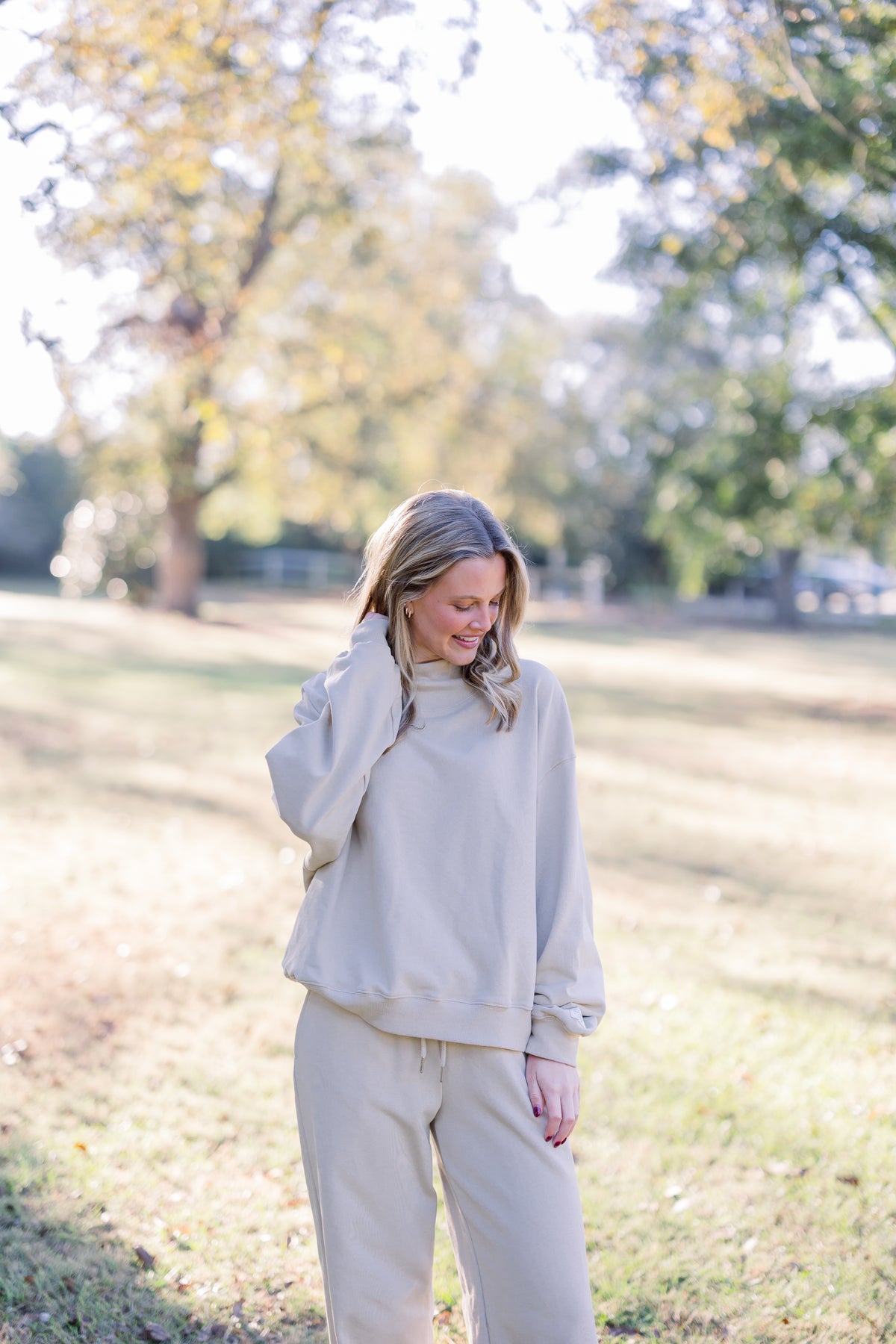 Darling Gray DG Classic Tan Mockneck – Darling Grey